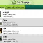 Pet Manager aplicación movil